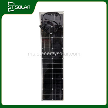 Panel Solar Fleksibel 50w Pet